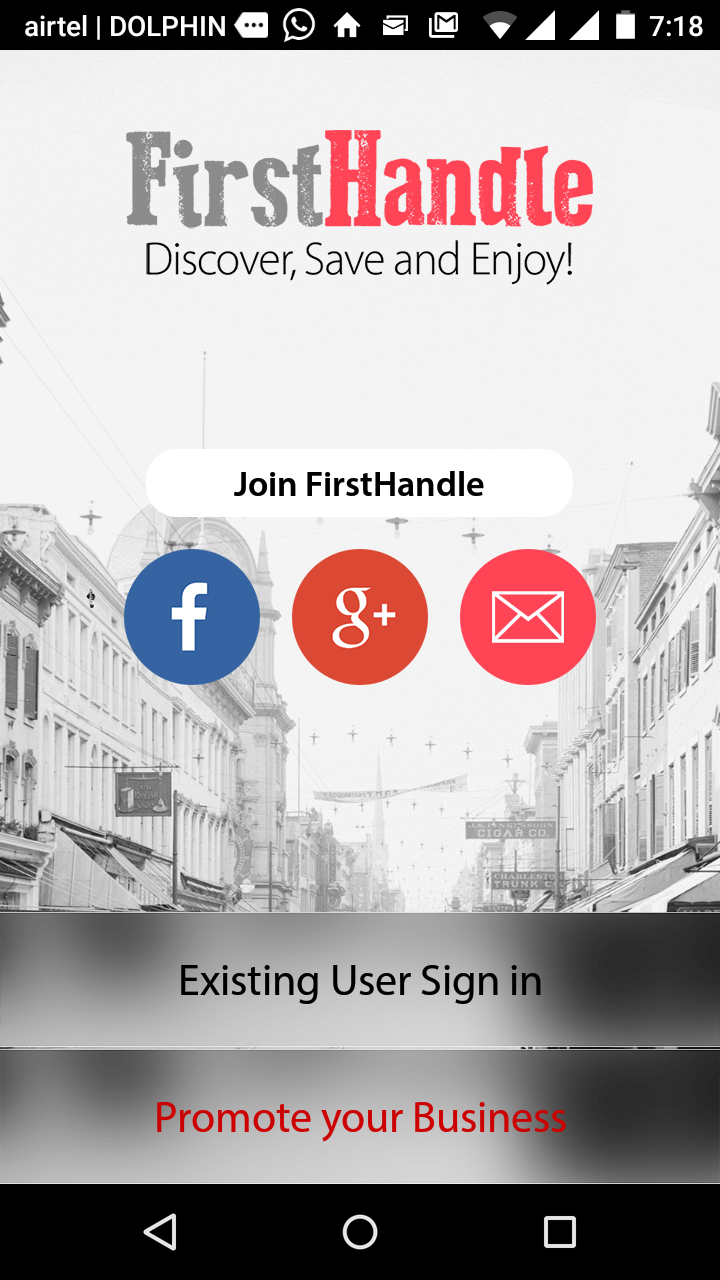 FirstHandle App